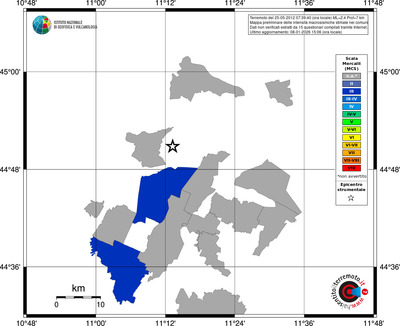 Mappa MCS - territori comuni