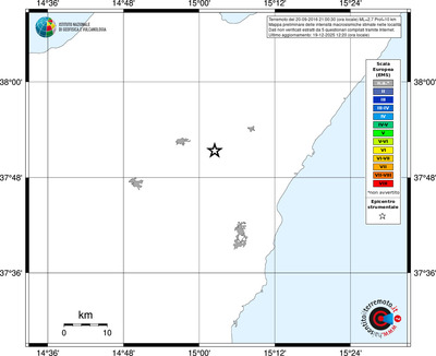 Mappa EMS - territori località