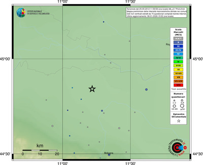 Mappa MCS - comuni