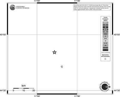 Mappa EMS - territori località