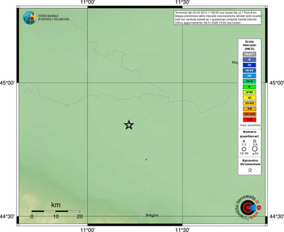 Mappa MCS - località