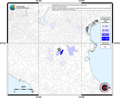 Mappa territorio comunale con almeno 3 questionari