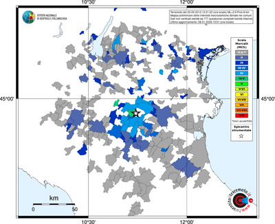 Mappa MCS - territori comuni