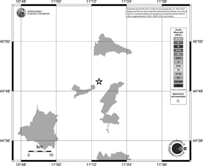 Mappa MCS - territori comuni