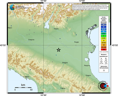 Mappa EMS - località