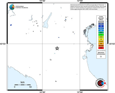 Mappa MCS - territori località