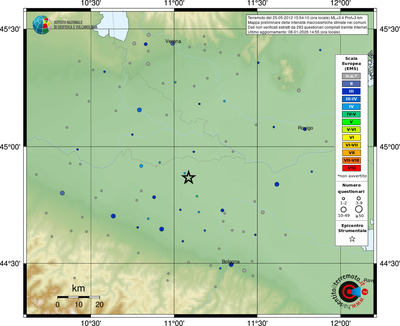 Mappa EMS - comuni
