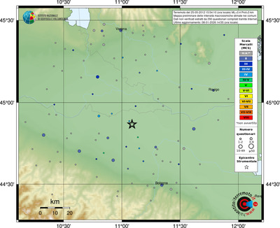 Mappa MCS - comuni