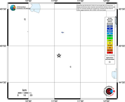 Mappa MCS - territori località