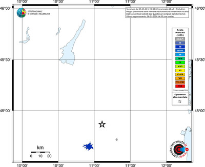 Mappa MCS - territori località