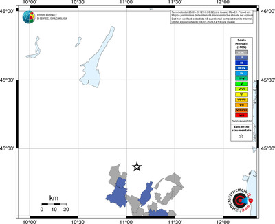 Mappa MCS - territori comuni