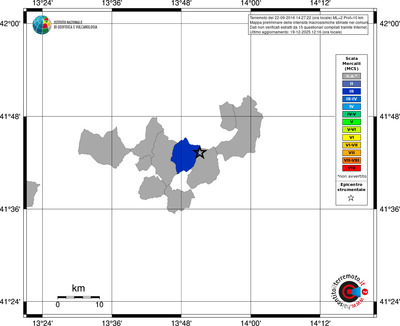 Mappa MCS - territori comuni
