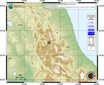 Mappa comuni con almeno 3 questionari