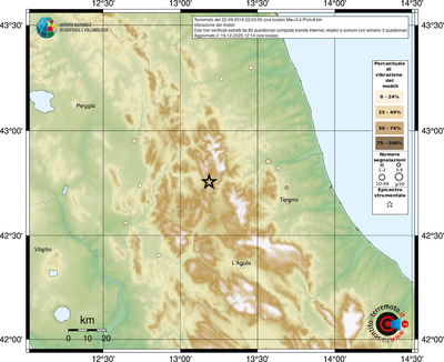 Mappa comuni con almeno 3 questionari