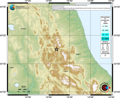 Mappa comuni con almeno 3 questionari