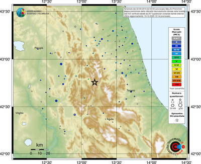 Mappa MCS - località