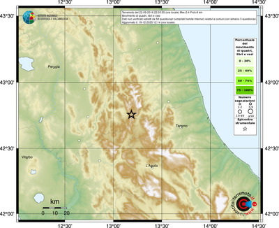 Mappa comuni con almeno 3 questionari
