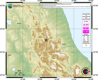 Mappa comuni con almeno 3 questionari