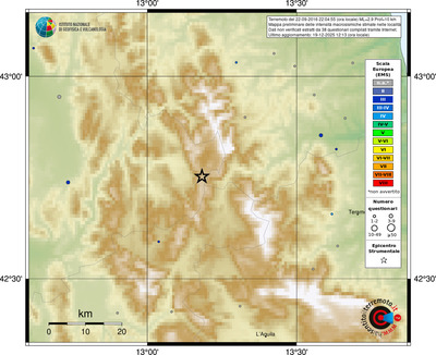 Mappa EMS - località