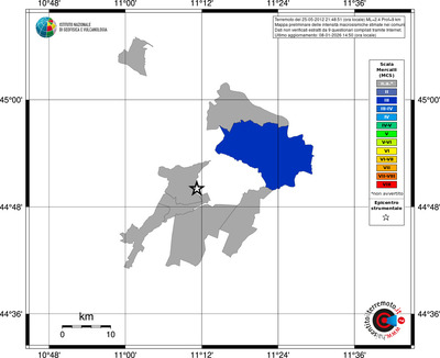 Mappa MCS - territori comuni