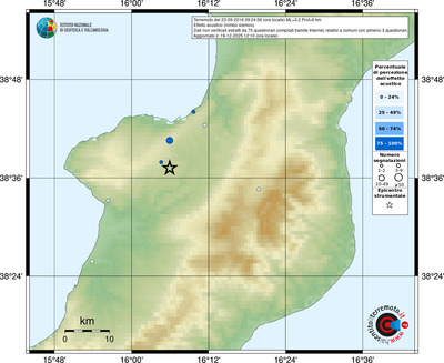 Mappa comuni con almeno 3 questionari
