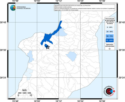Mappa territorio comunale con almeno 3 questionari