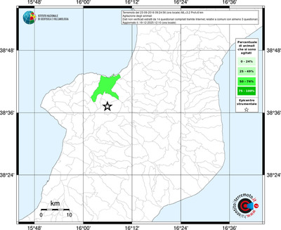 Mappa territorio comunale con almeno 3 questionari