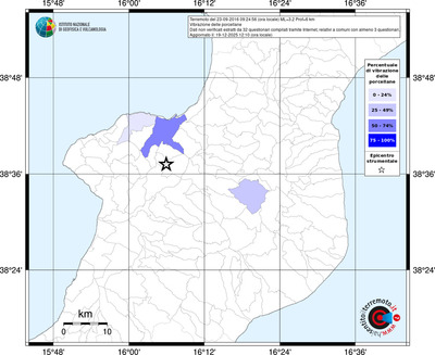 Mappa territorio comunale con almeno 3 questionari