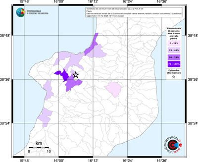 Mappa territorio comunale con almeno 3 questionari