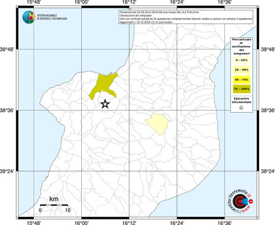 Mappa territorio comunale con almeno 3 questionari