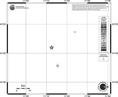 Mappa MCS - territori località