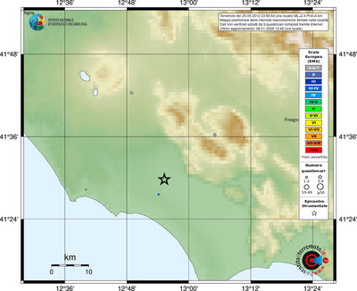 Mappa EMS - località