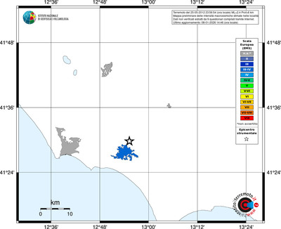 Mappa EMS - territori località