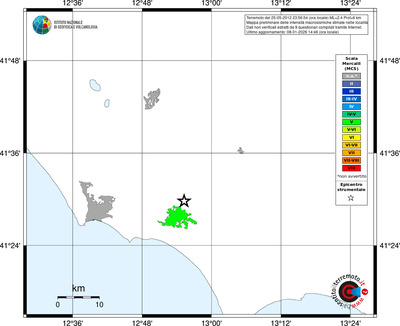 Mappa MCS - territori località