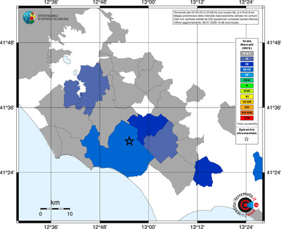 Mappa MCS - territori comuni