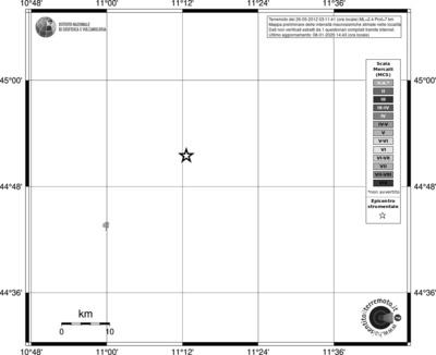 Mappa MCS - territori località