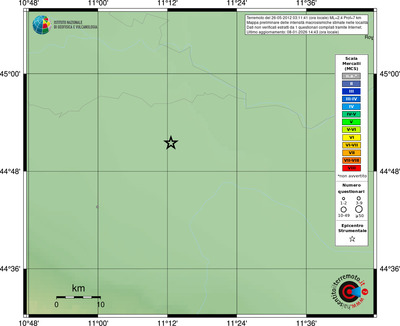 Mappa MCS - località
