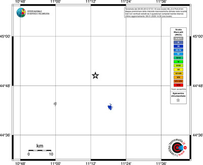 Mappa MCS - territori località