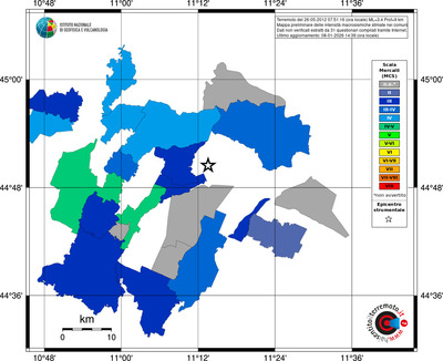 Mappa MCS - territori comuni