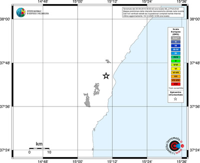 Mappa EMS - territori località