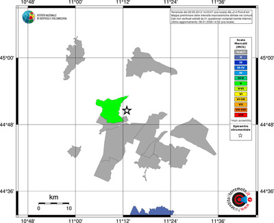Mappa MCS - territori comuni
