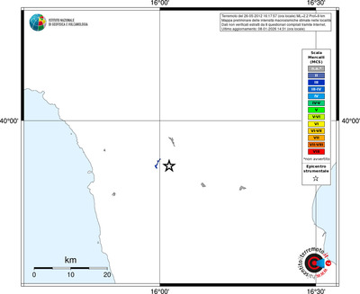 Mappa MCS - territori località