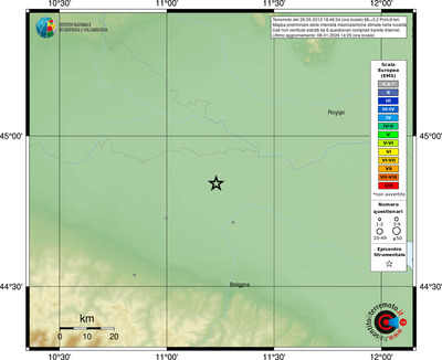 Mappa EMS - località