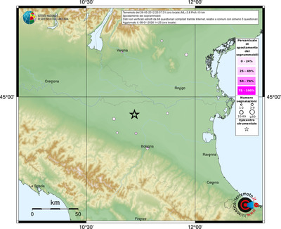 Mappa comuni con almeno 3 questionari