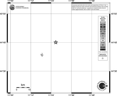 Mappa MCS - territori località