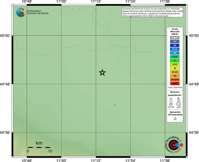 Mappa MCS - località