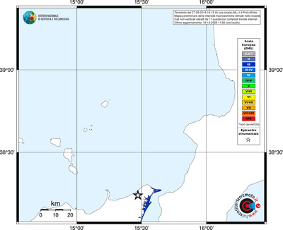 Mappa EMS - territori località