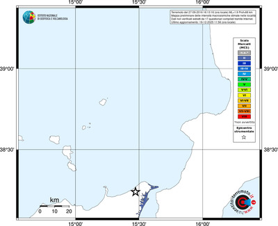 Mappa MCS - territori località