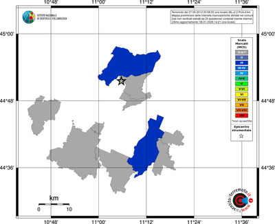 Mappa MCS - territori comuni