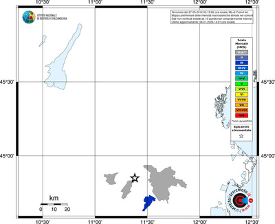 Mappa MCS - territori comuni